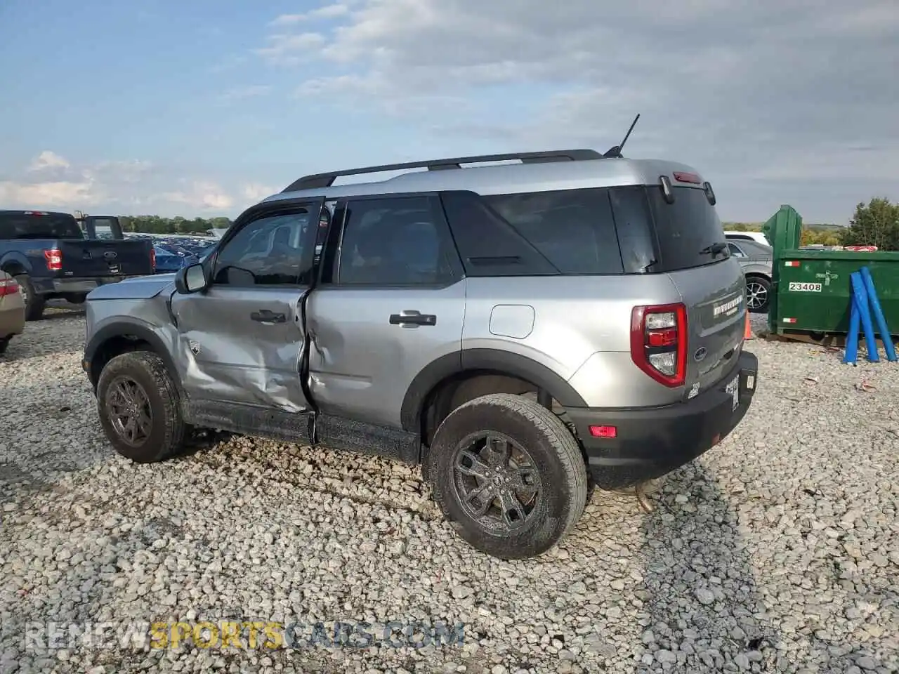 2 Photograph of a damaged car 3FMCR9B62MRB37404 FORD BRONCO 2021