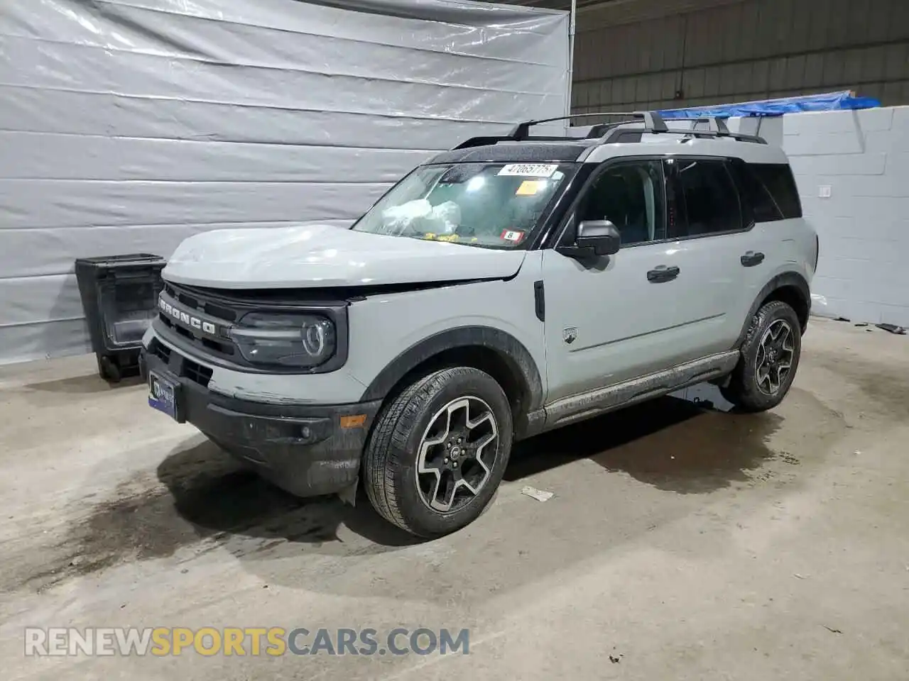 1 Photograph of a damaged car 3FMCR9B62MRB37693 FORD BRONCO 2021