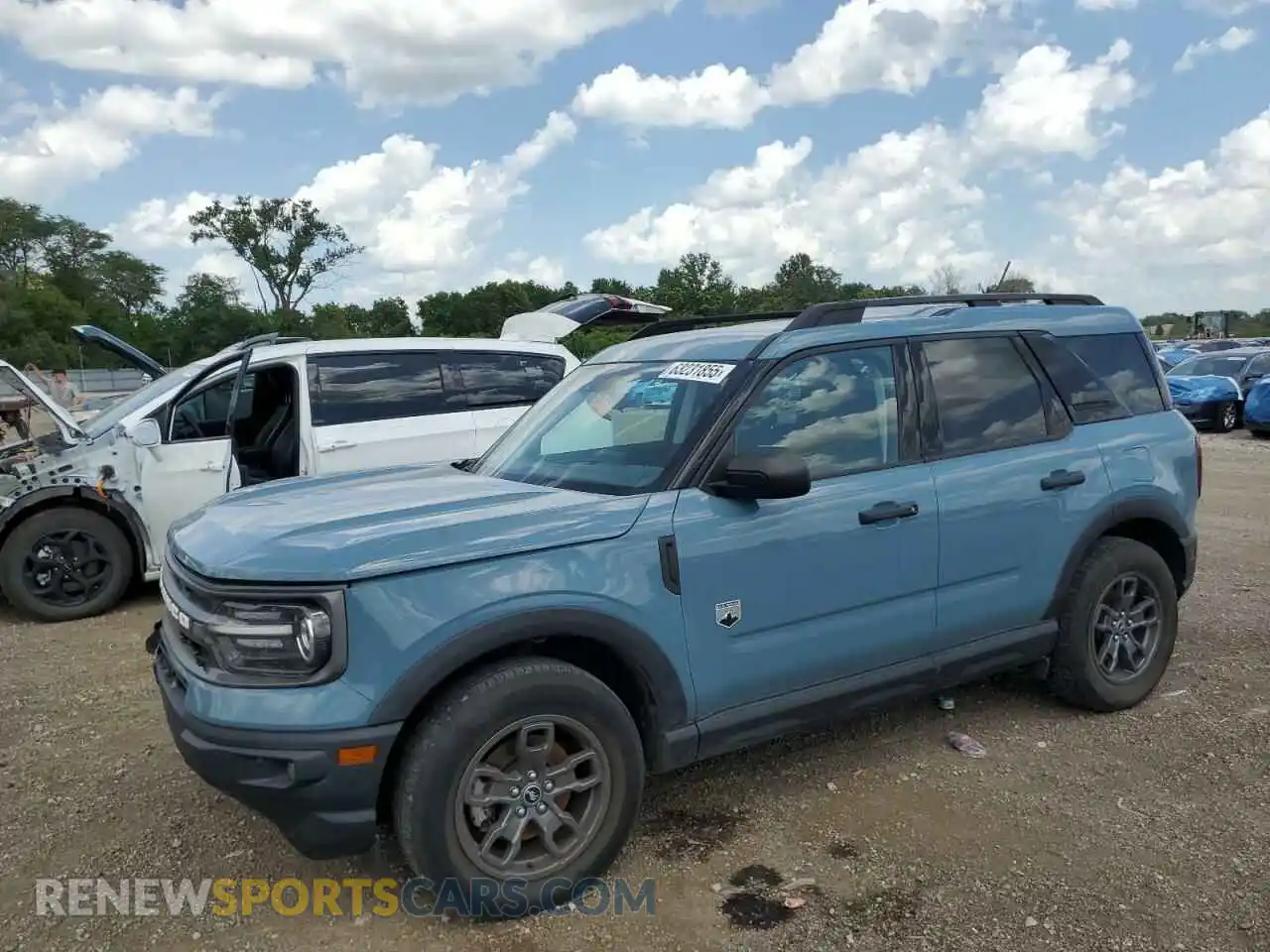 1 Photograph of a damaged car 3FMCR9B63MRA19670 FORD BRONCO 2021