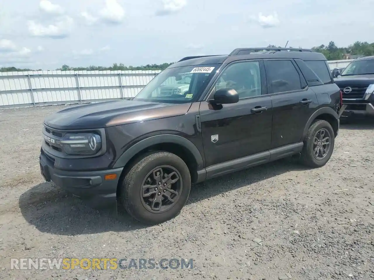 1 Photograph of a damaged car 3FMCR9B63MRA66388 FORD BRONCO 2021