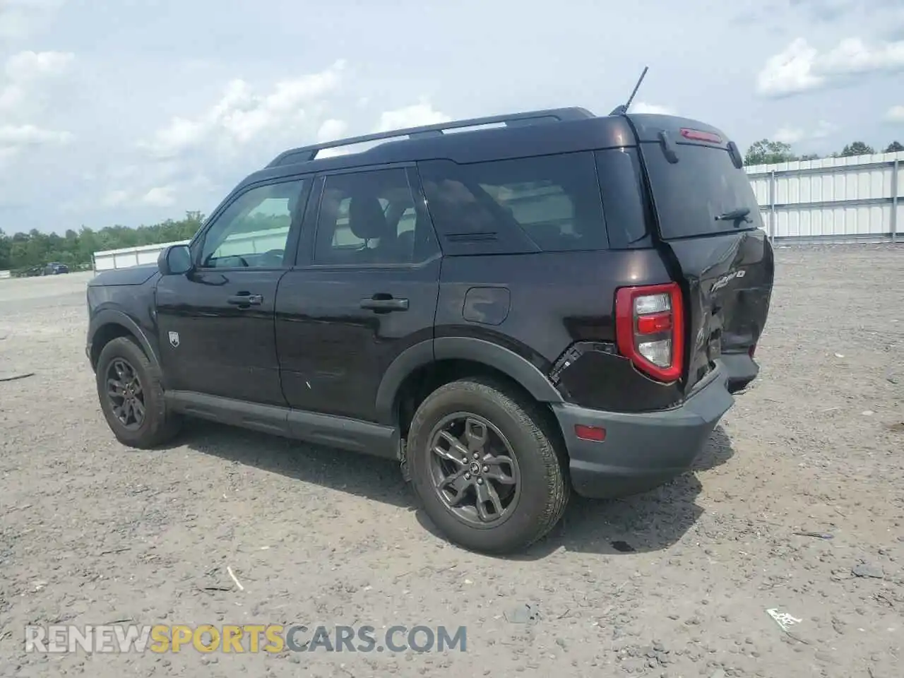 2 Photograph of a damaged car 3FMCR9B63MRA66388 FORD BRONCO 2021