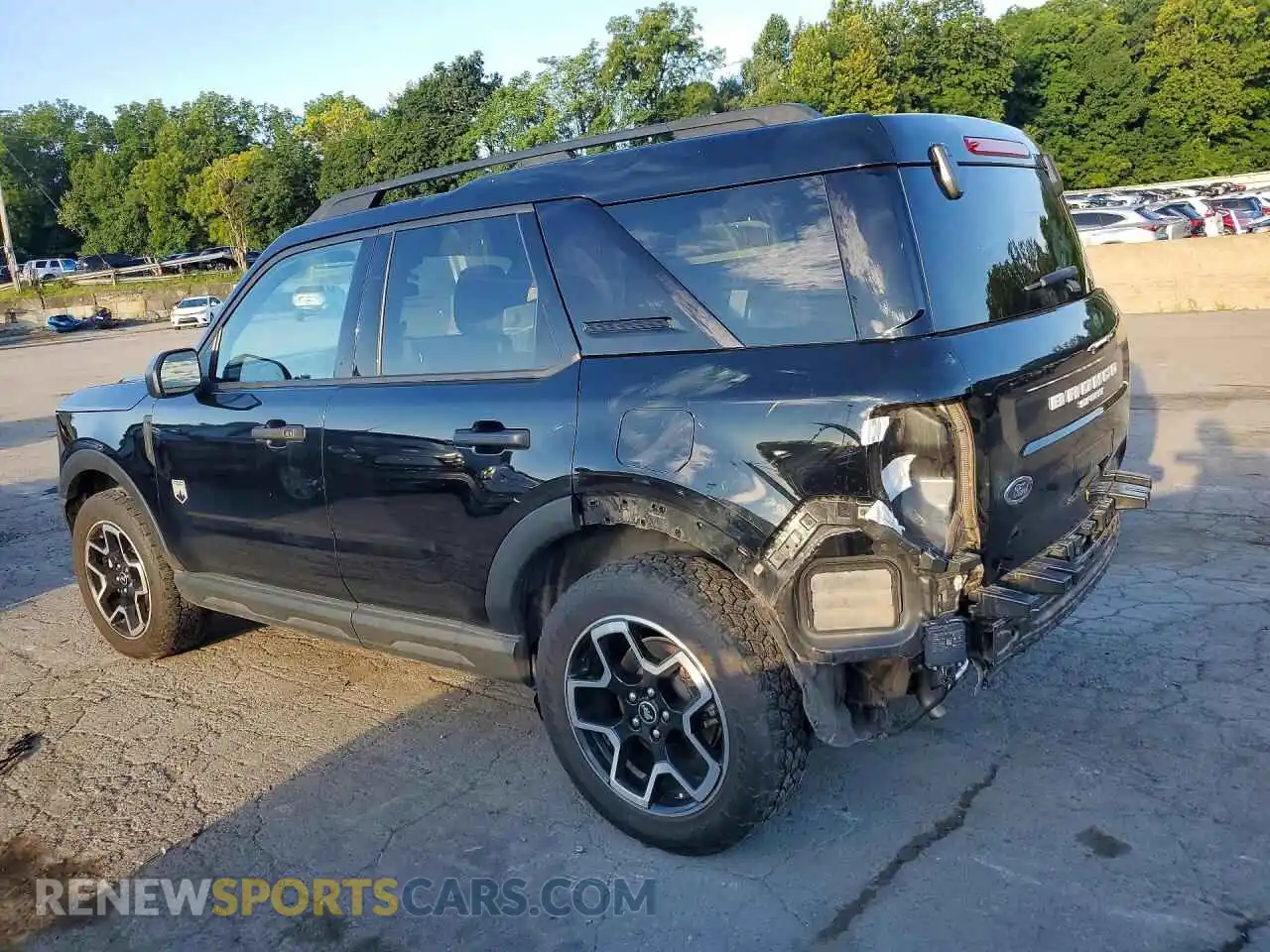2 Фотография поврежденного автомобиля 3FMCR9B63MRA76290 FORD BRONCO 2021
