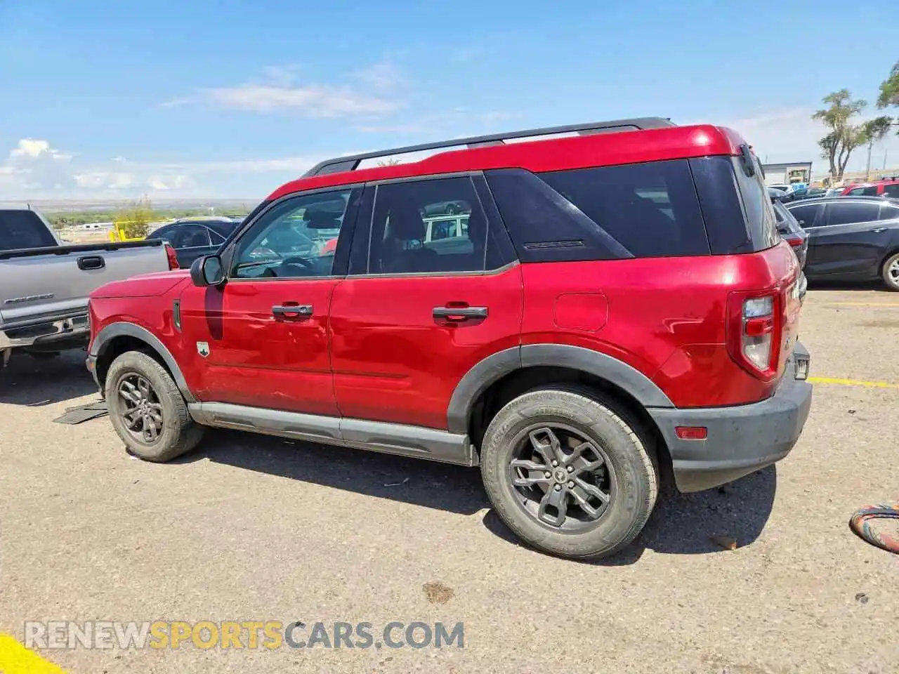 2 Photograph of a damaged car 3FMCR9B63MRA93784 FORD BRONCO 2021