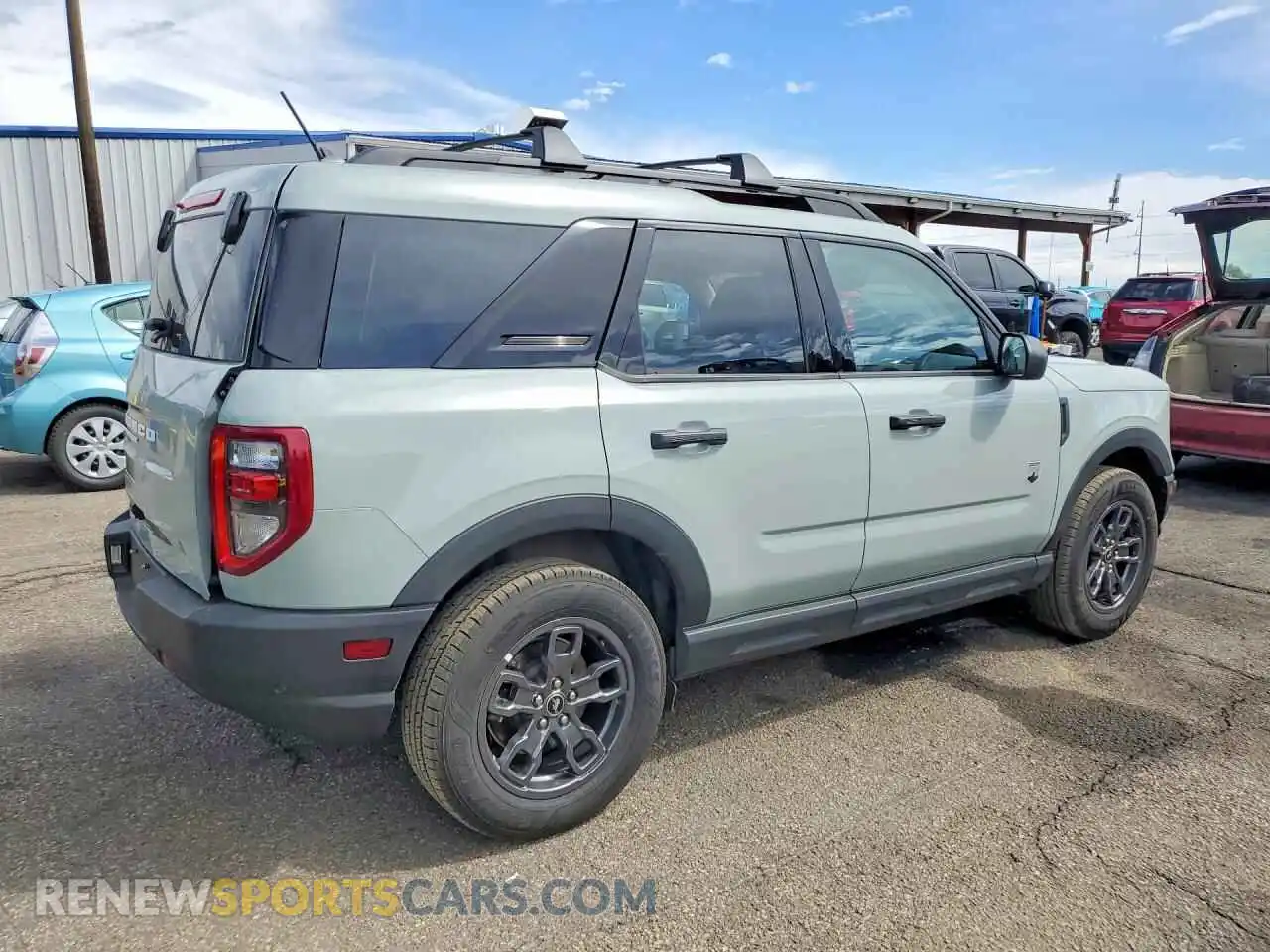 3 Фотография поврежденного автомобиля 3FMCR9B63MRB20577 FORD BRONCO 2021