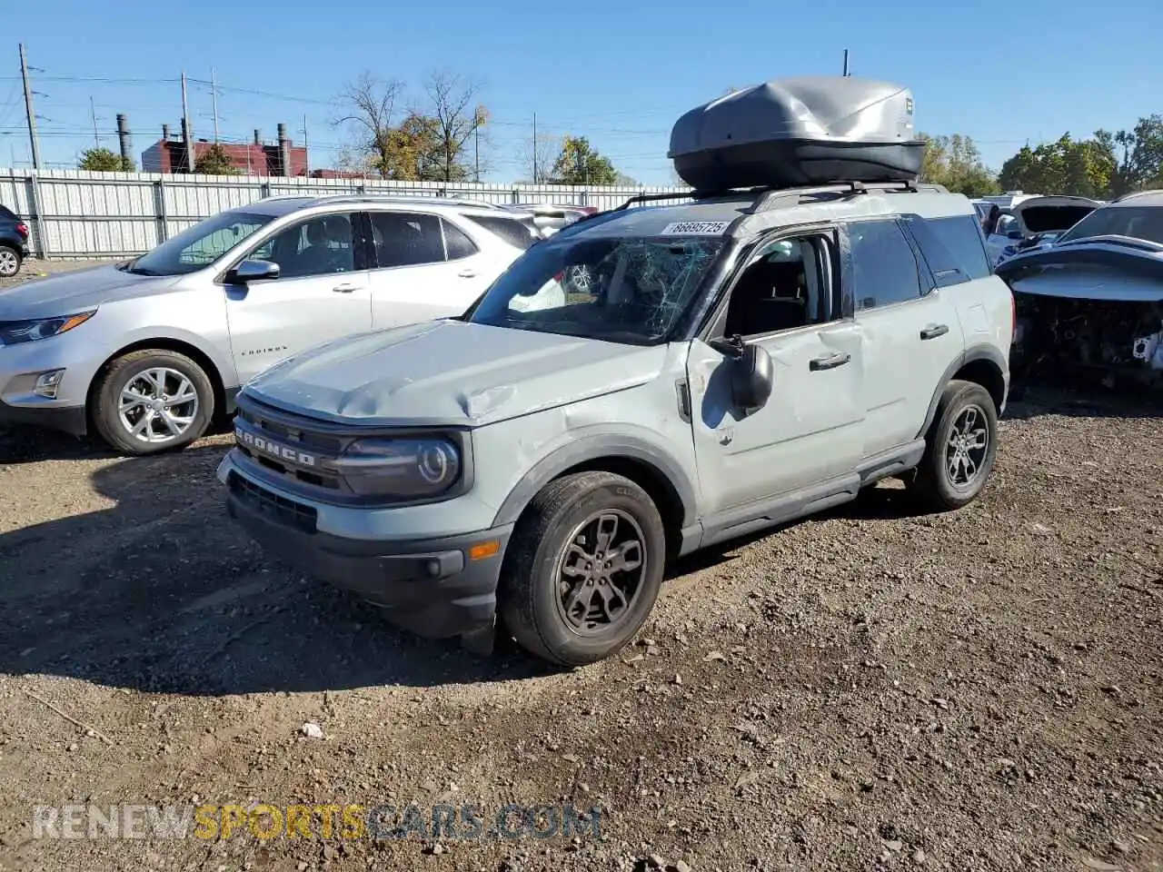 1 Фотография поврежденного автомобиля 3FMCR9B63MRB29425 FORD BRONCO 2021
