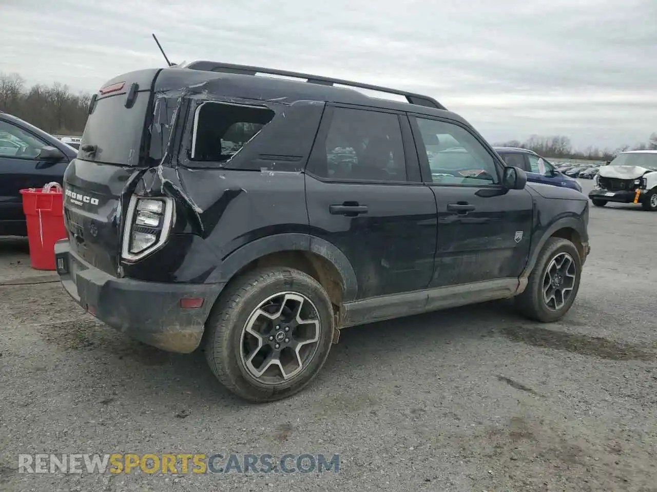 3 Photograph of a damaged car 3FMCR9B63MRB37248 FORD BRONCO 2021