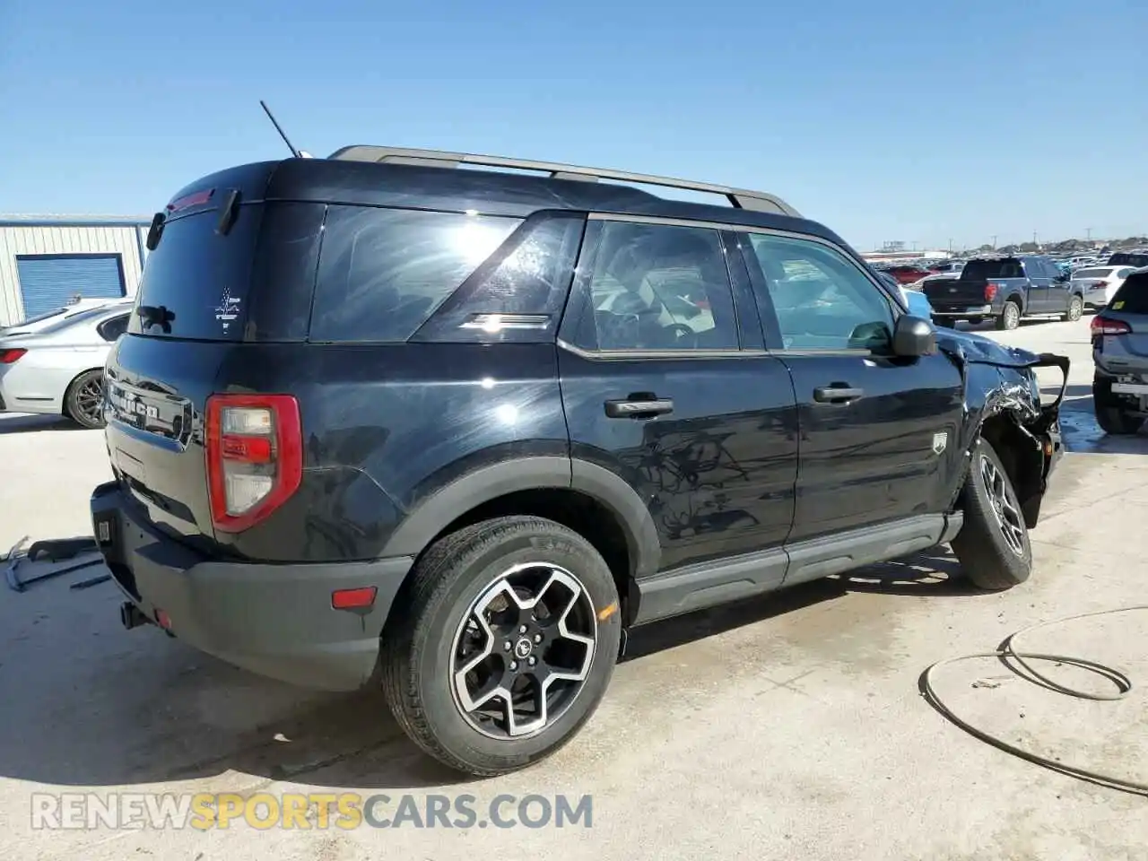 3 Photograph of a damaged car 3FMCR9B64MRA12081 FORD BRONCO 2021