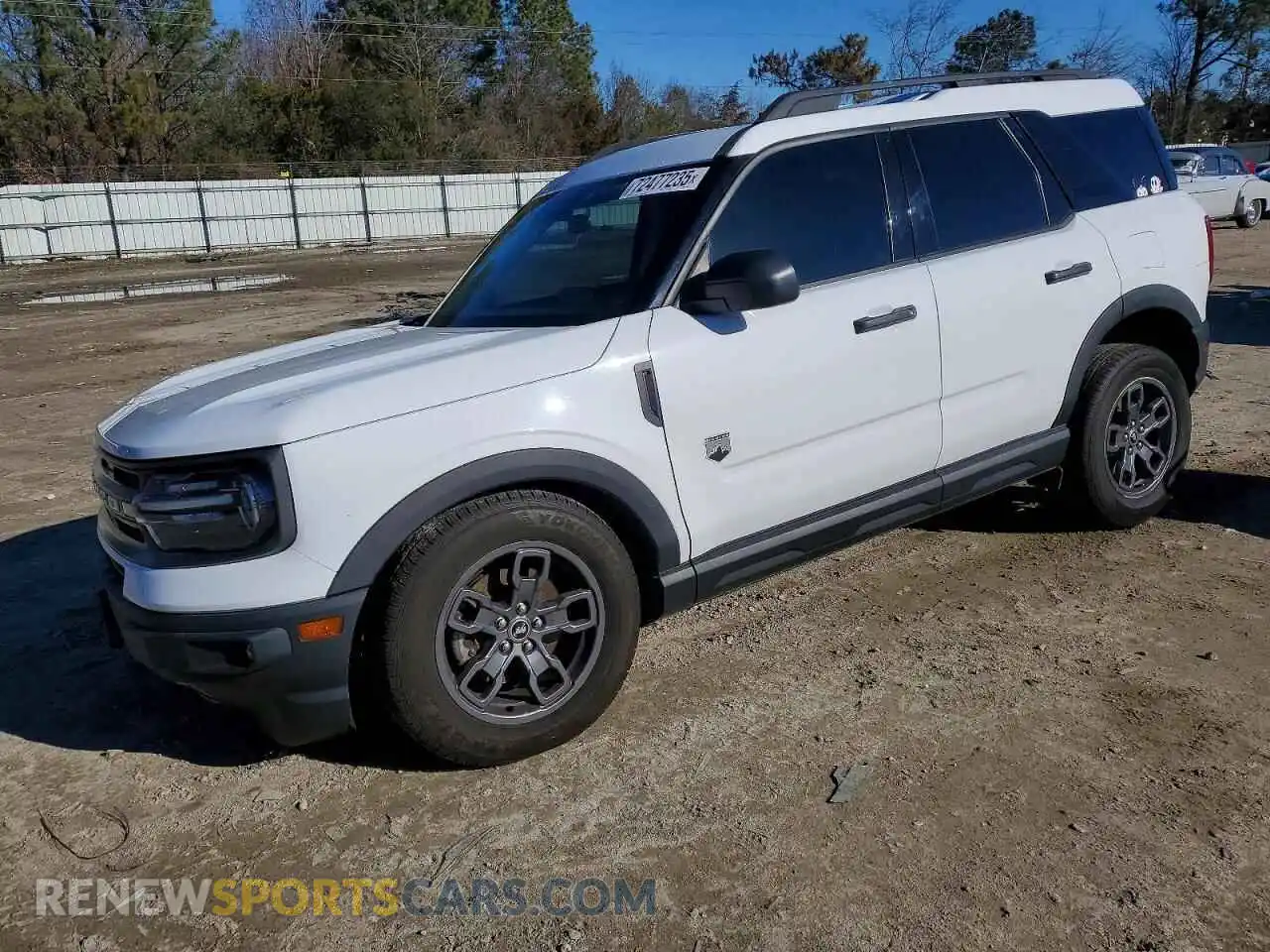 1 Photograph of a damaged car 3FMCR9B64MRA71924 FORD BRONCO 2021
