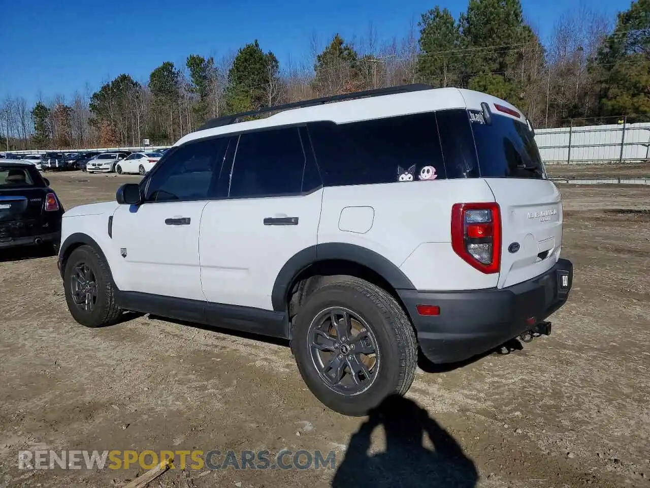 2 Photograph of a damaged car 3FMCR9B64MRA71924 FORD BRONCO 2021