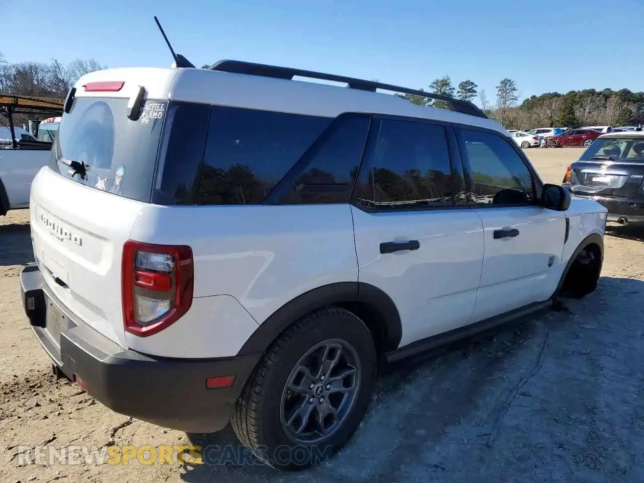 3 Photograph of a damaged car 3FMCR9B64MRA71924 FORD BRONCO 2021