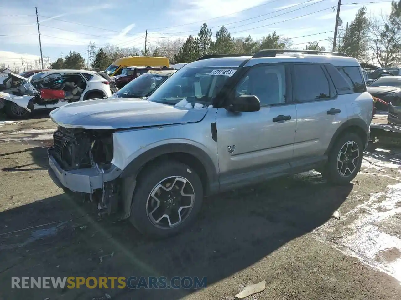 1 Photograph of a damaged car 3FMCR9B64MRA79599 FORD BRONCO 2021