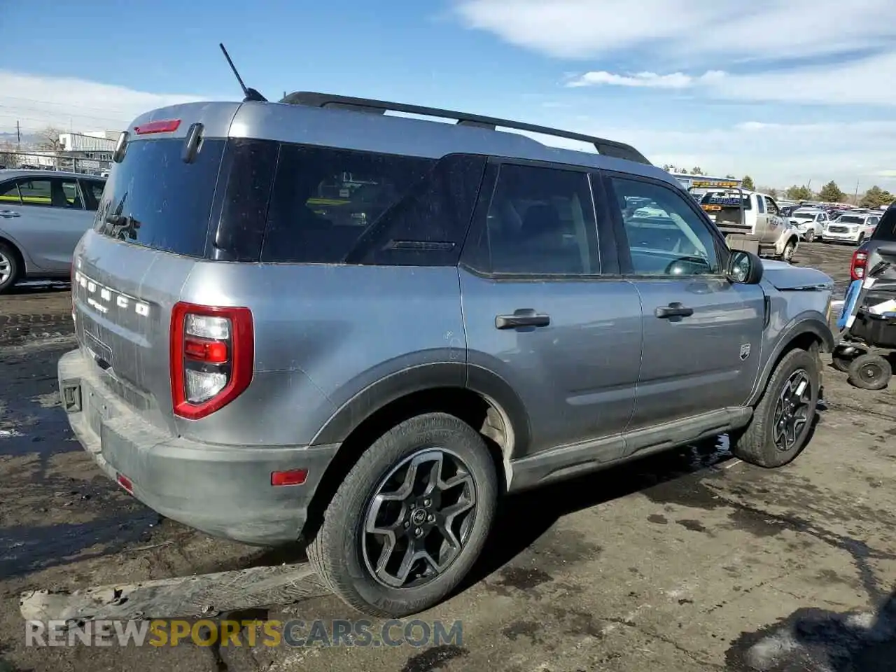 3 Photograph of a damaged car 3FMCR9B64MRA79599 FORD BRONCO 2021