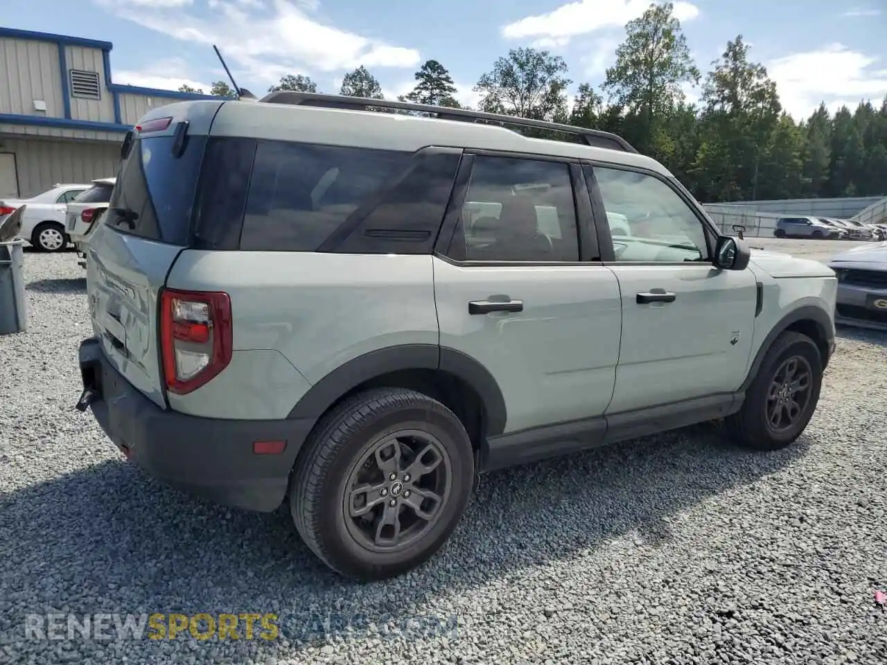 3 Photograph of a damaged car 3FMCR9B64MRA84236 FORD BRONCO 2021