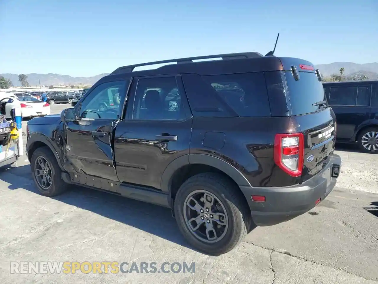 2 Photograph of a damaged car 3FMCR9B64MRA98654 FORD BRONCO 2021