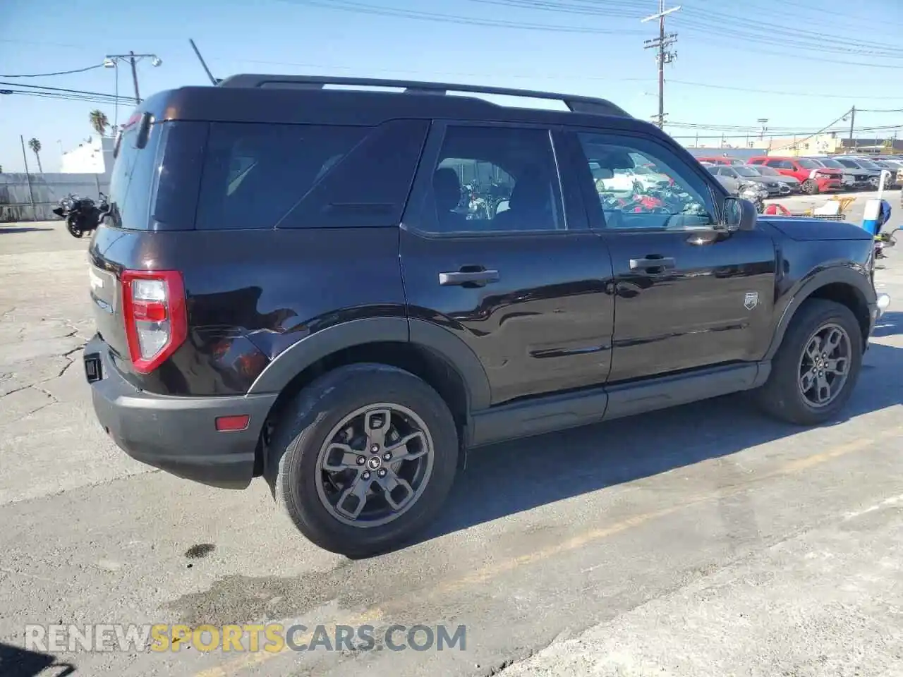 3 Photograph of a damaged car 3FMCR9B64MRA98654 FORD BRONCO 2021