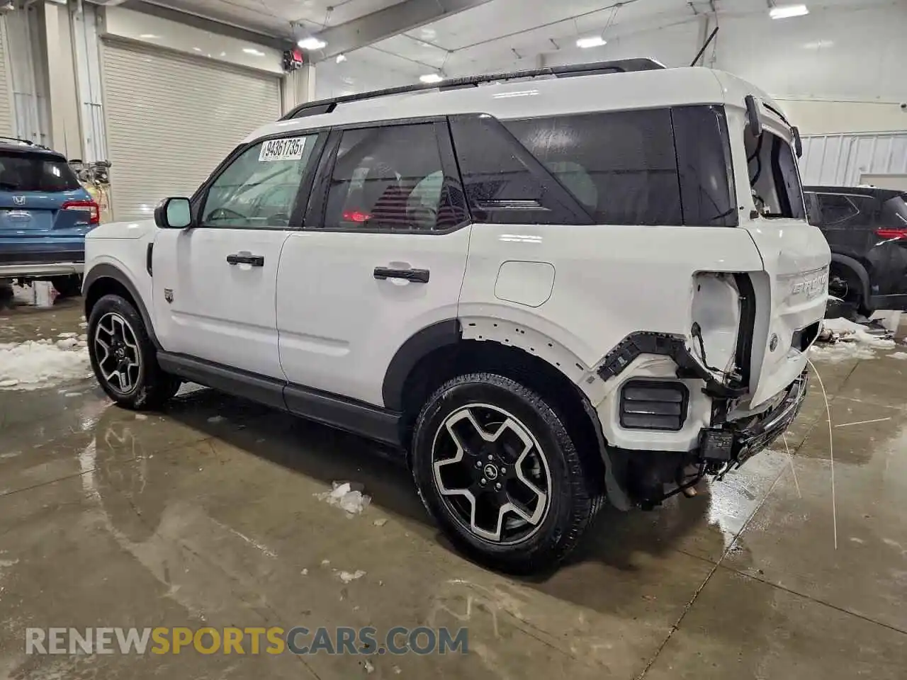 2 fotografías del automóvil dañado 3FMCR9B64MRB32091 FORD BRONCO 2021