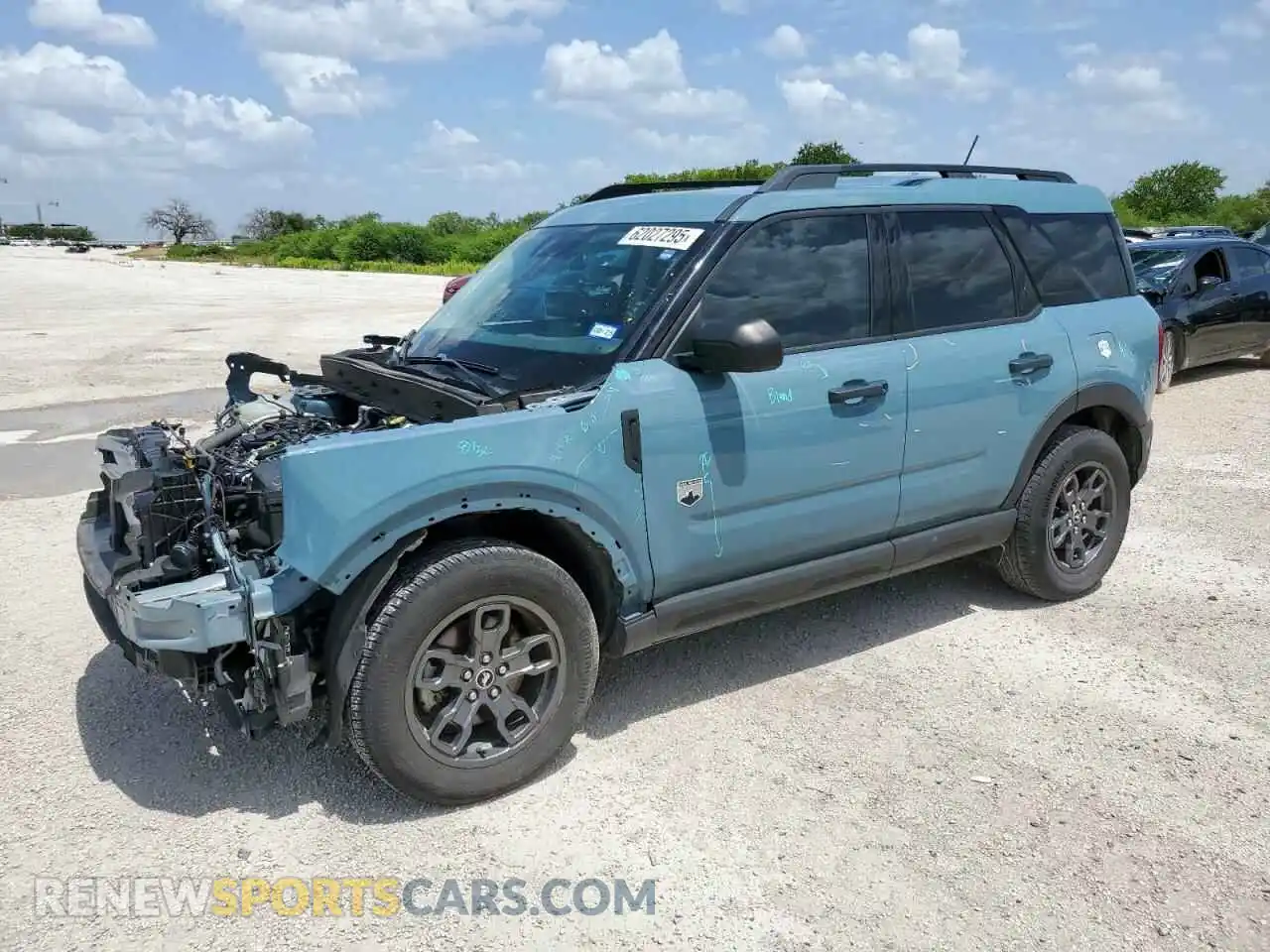 1 Photograph of a damaged car 3FMCR9B64MRB32723 FORD BRONCO 2021