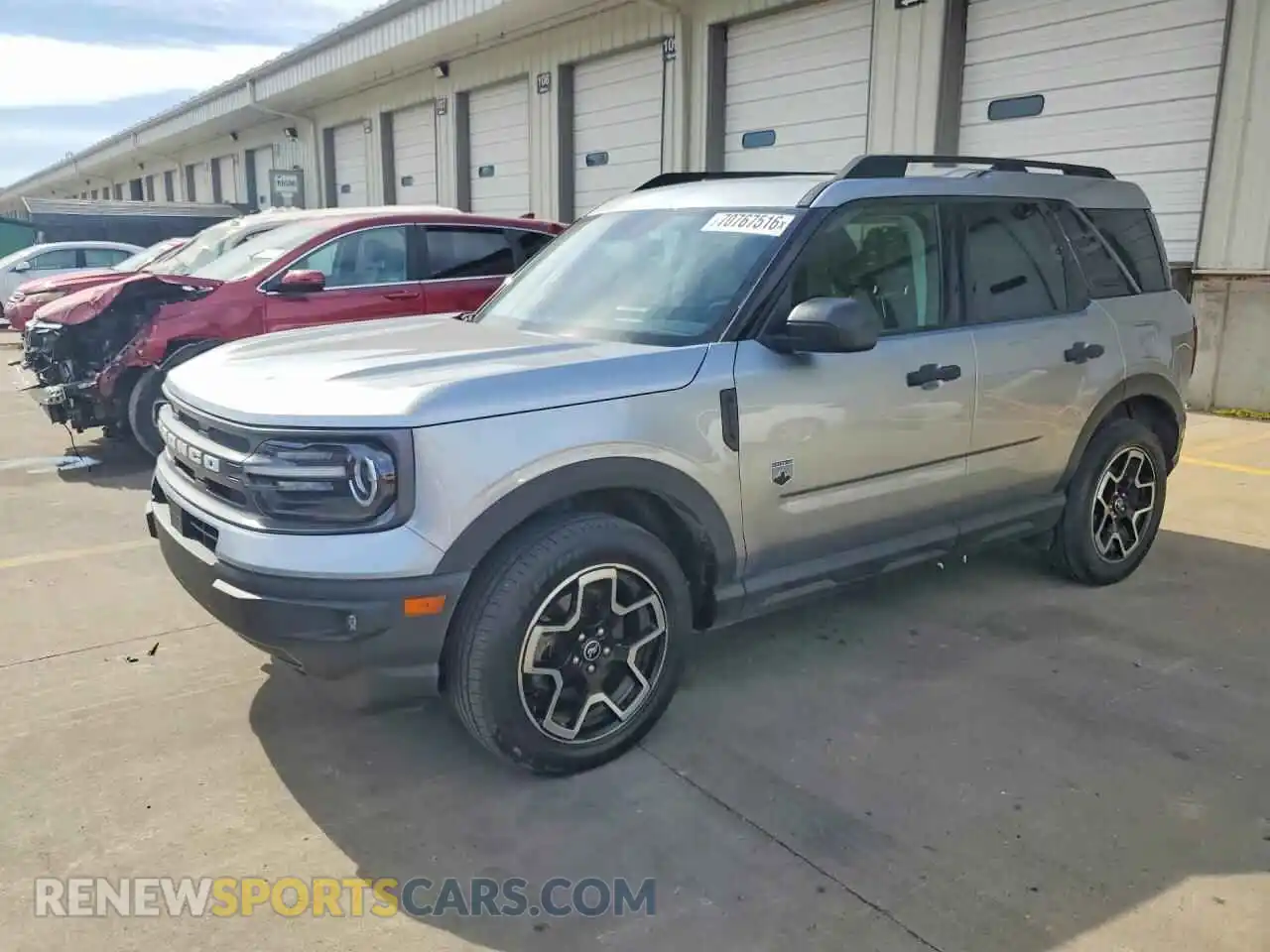 1 Photograph of a damaged car 3FMCR9B65MRA08685 FORD BRONCO 2021