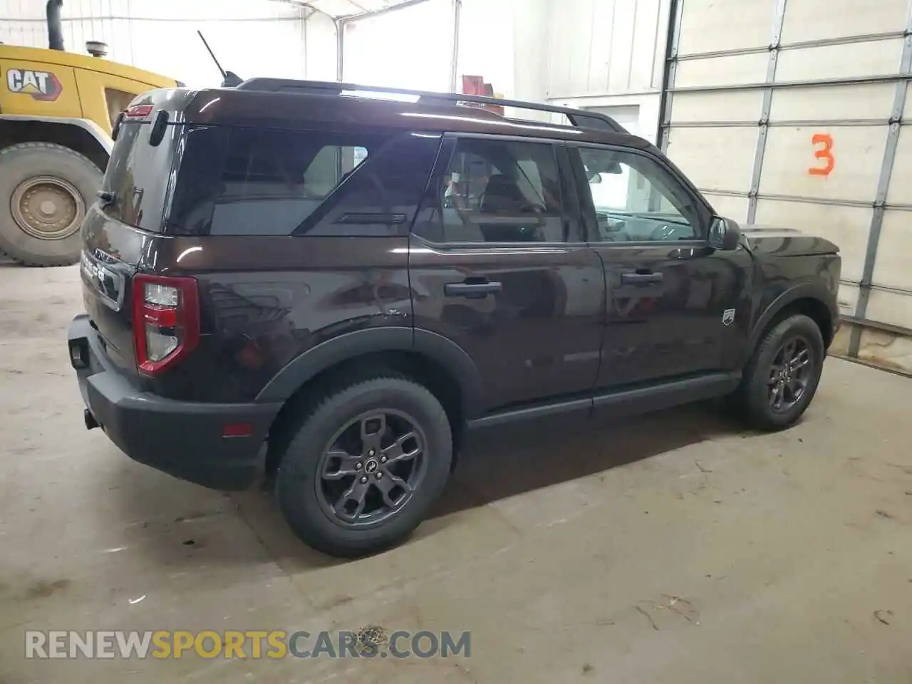 3 Photograph of a damaged car 3FMCR9B65MRA19797 FORD BRONCO 2021