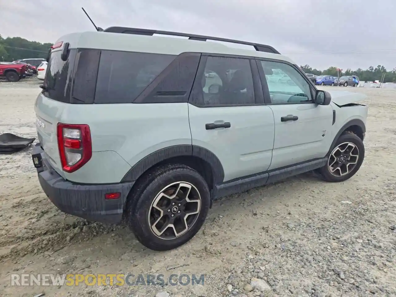 3 Photograph of a damaged car 3FMCR9B65MRA53352 FORD BRONCO 2021