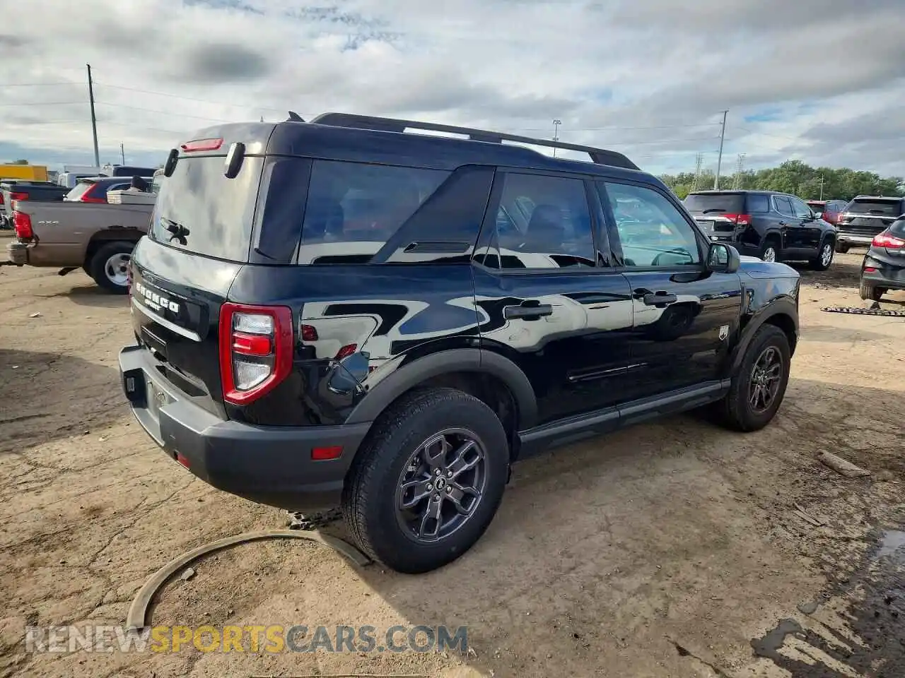 3 Фотография поврежденного автомобиля 3FMCR9B65MRA62617 FORD BRONCO 2021