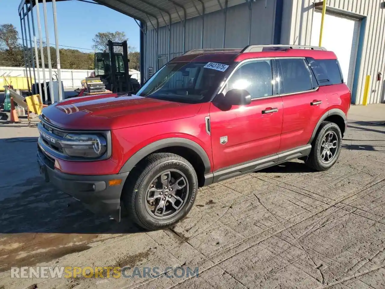 1 Photograph of a damaged car 3FMCR9B65MRB02758 FORD BRONCO 2021