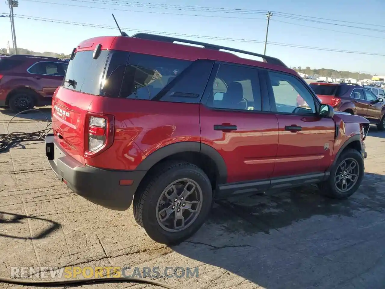 3 Photograph of a damaged car 3FMCR9B65MRB02758 FORD BRONCO 2021