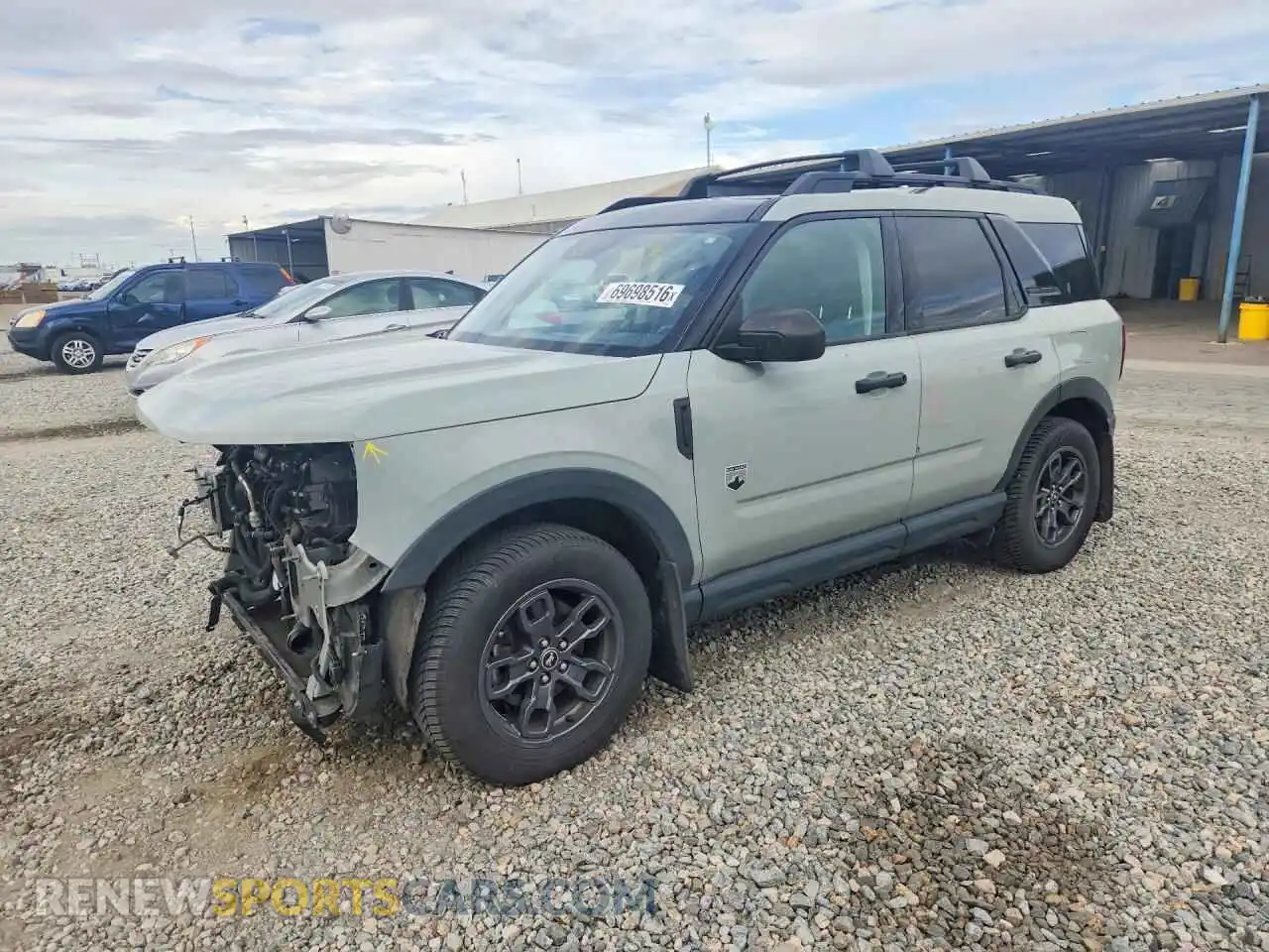 1 Photograph of a damaged car 3FMCR9B65MRB04932 FORD BRONCO 2021
