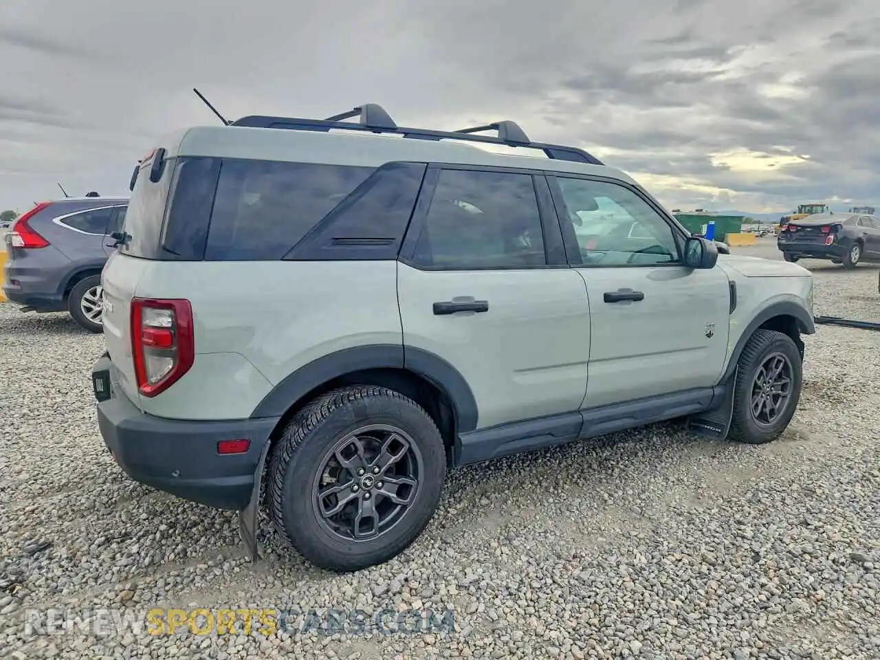 3 Photograph of a damaged car 3FMCR9B65MRB04932 FORD BRONCO 2021