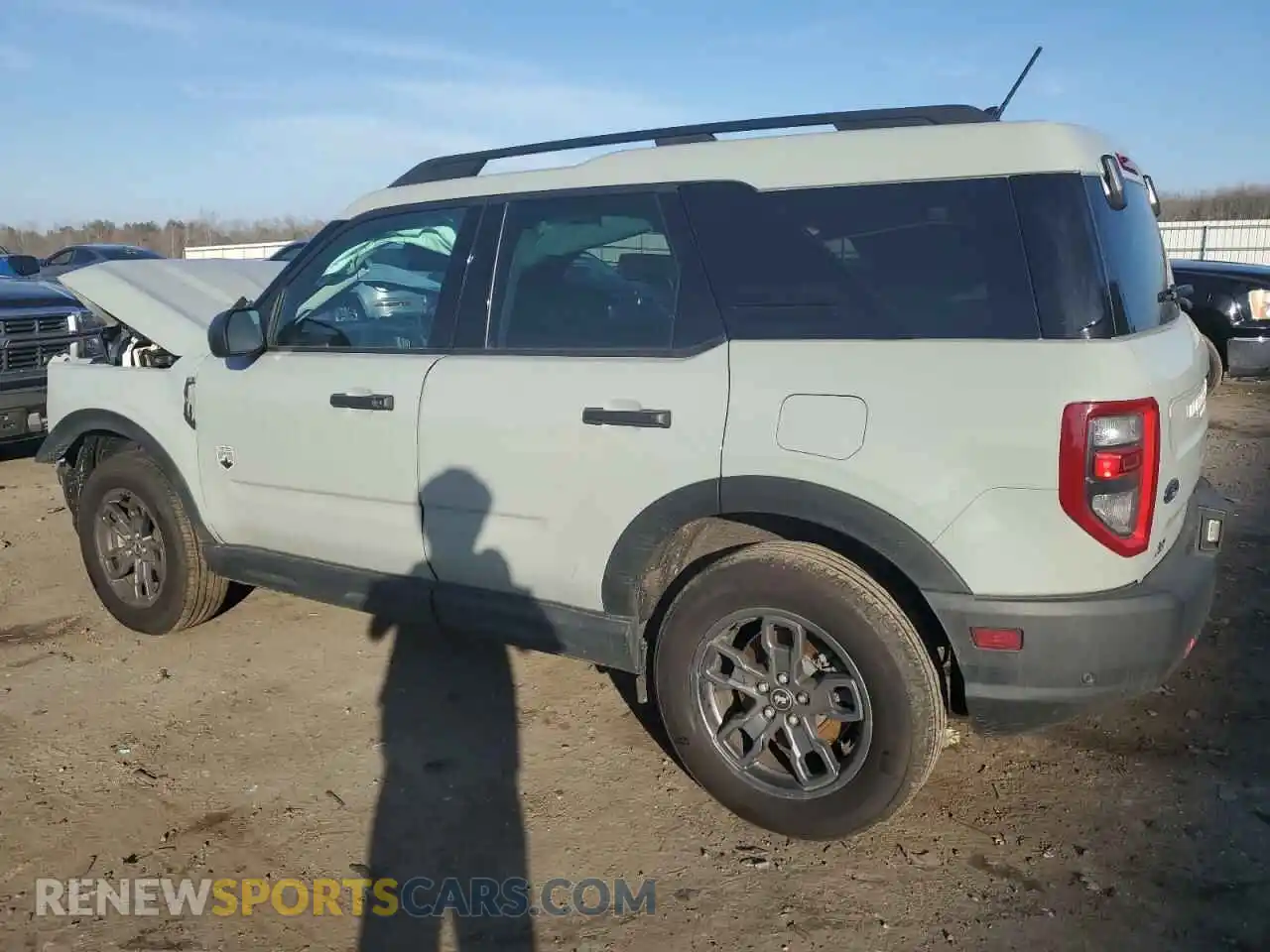2 Photograph of a damaged car 3FMCR9B65MRB29524 FORD BRONCO 2021