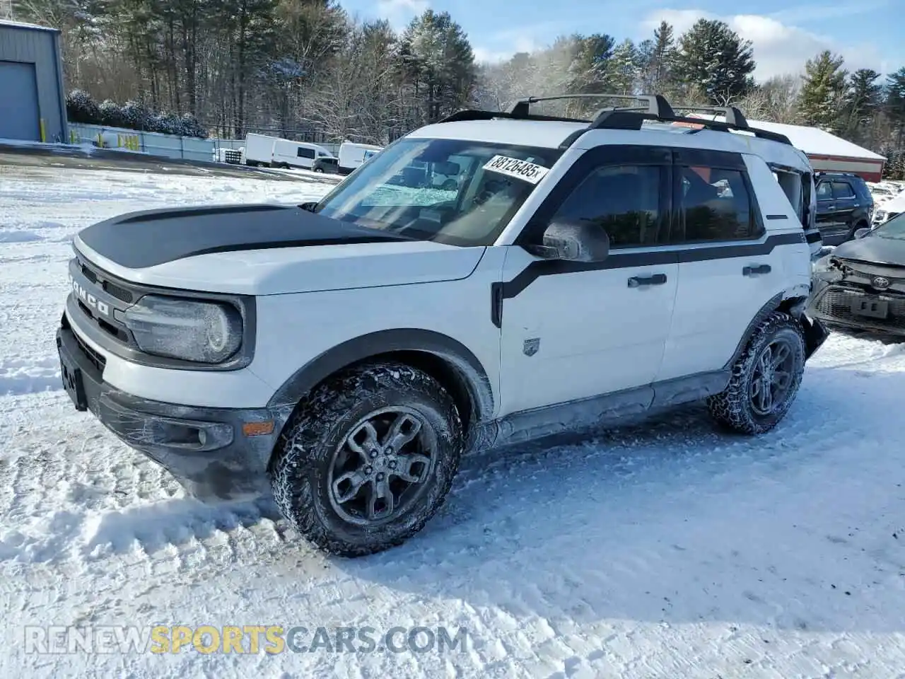 1 Photograph of a damaged car 3FMCR9B66MRA21204 FORD BRONCO 2021