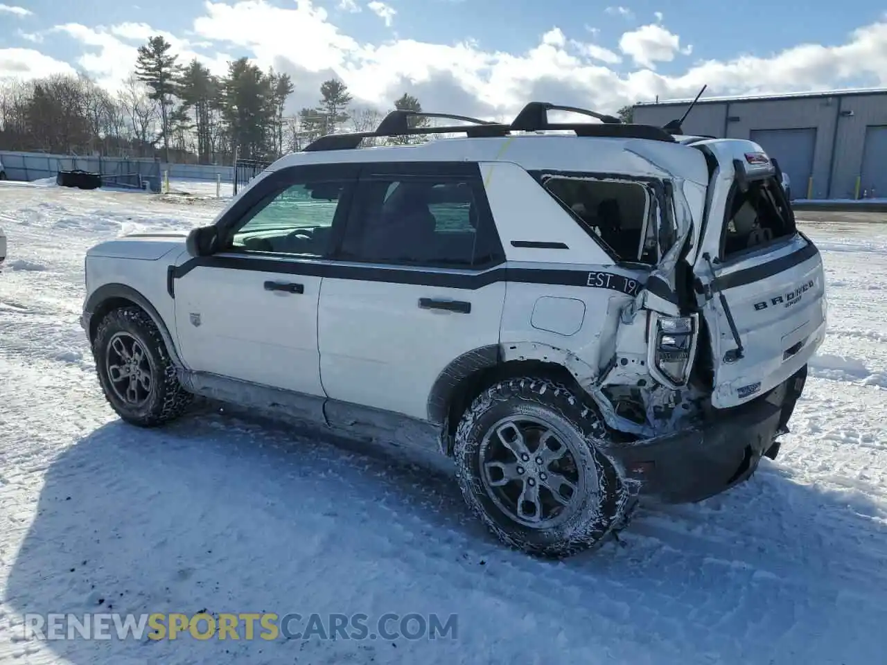 2 Photograph of a damaged car 3FMCR9B66MRA21204 FORD BRONCO 2021