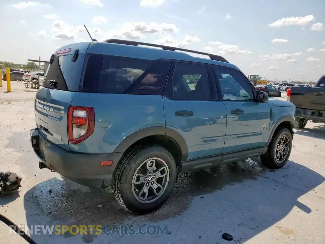 3 Photograph of a damaged car 3FMCR9B66MRA22577 FORD BRONCO 2021