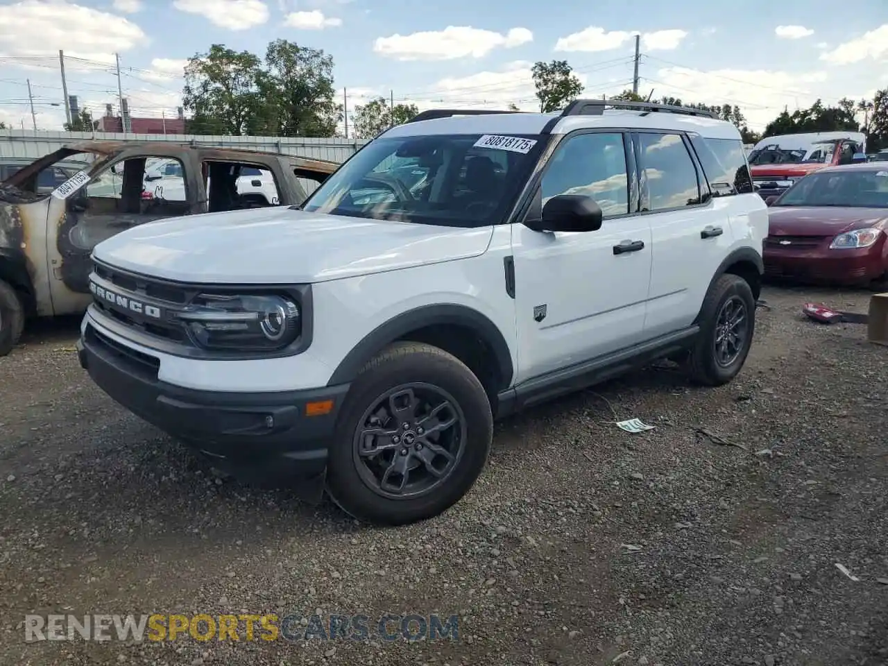 1 Photograph of a damaged car 3FMCR9B66MRA22921 FORD BRONCO 2021
