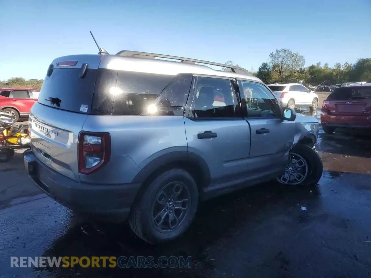 3 Photograph of a damaged car 3FMCR9B66MRA37418 FORD BRONCO 2021