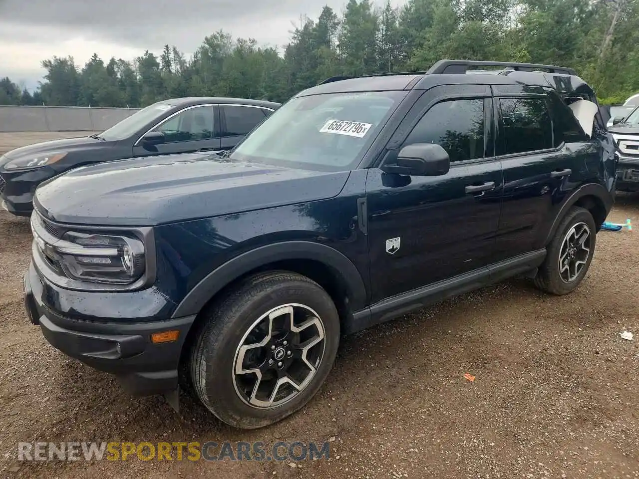 1 Photograph of a damaged car 3FMCR9B66MRA53523 FORD BRONCO 2021