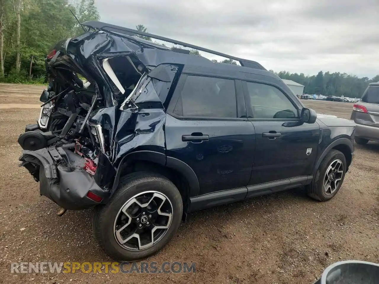 3 Photograph of a damaged car 3FMCR9B66MRA53523 FORD BRONCO 2021