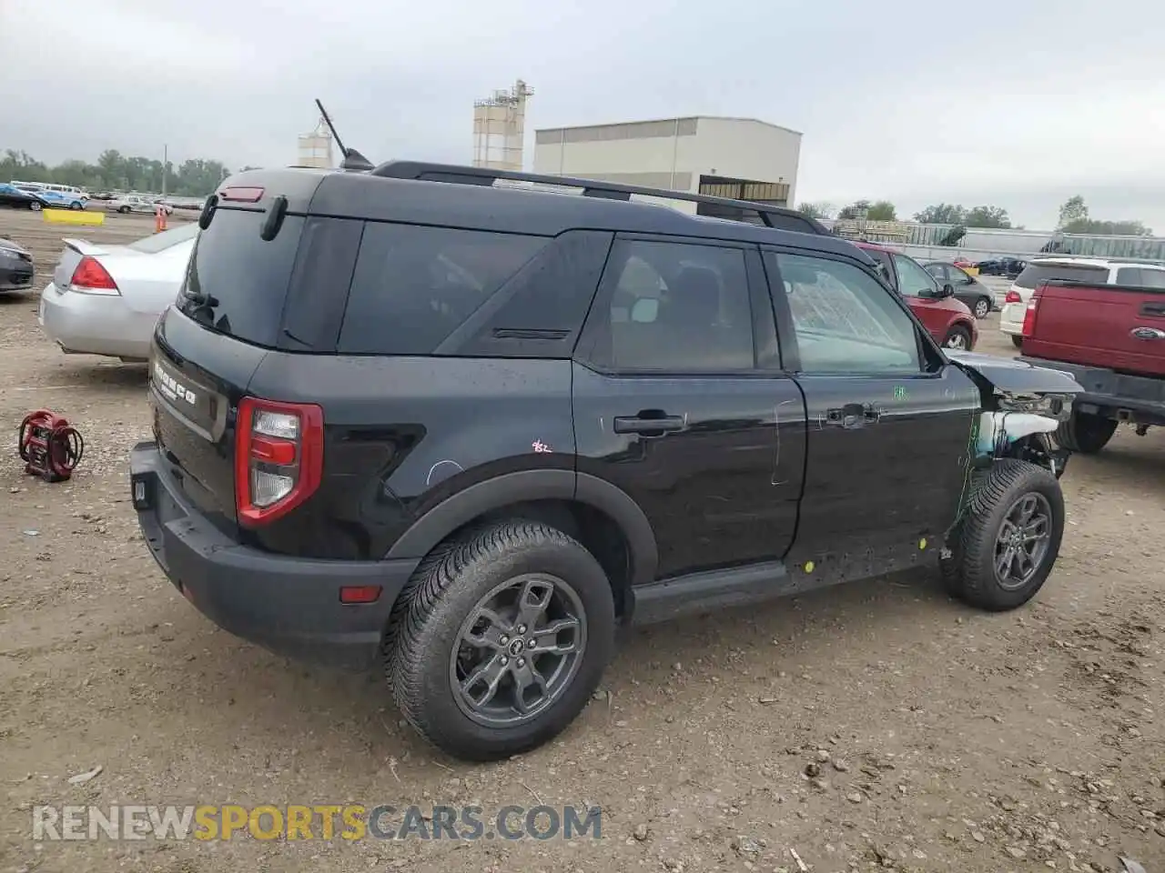 3 Photograph of a damaged car 3FMCR9B66MRA73383 FORD BRONCO 2021