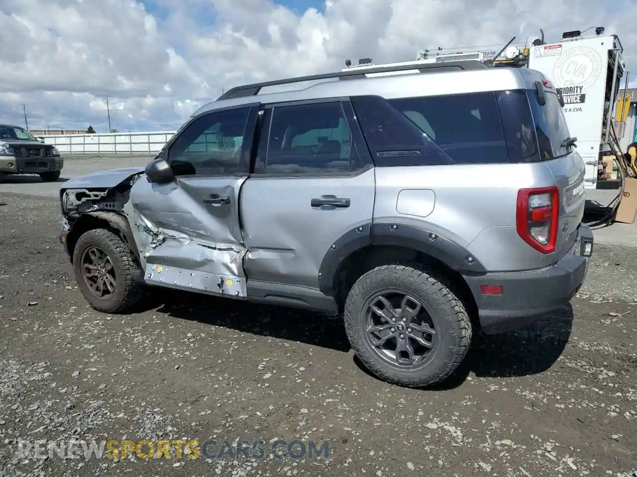 2 Photograph of a damaged car 3FMCR9B66MRA84822 FORD BRONCO 2021
