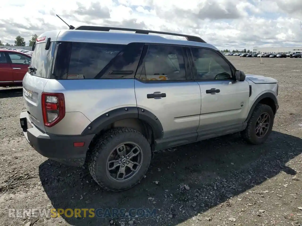3 Photograph of a damaged car 3FMCR9B66MRA84822 FORD BRONCO 2021