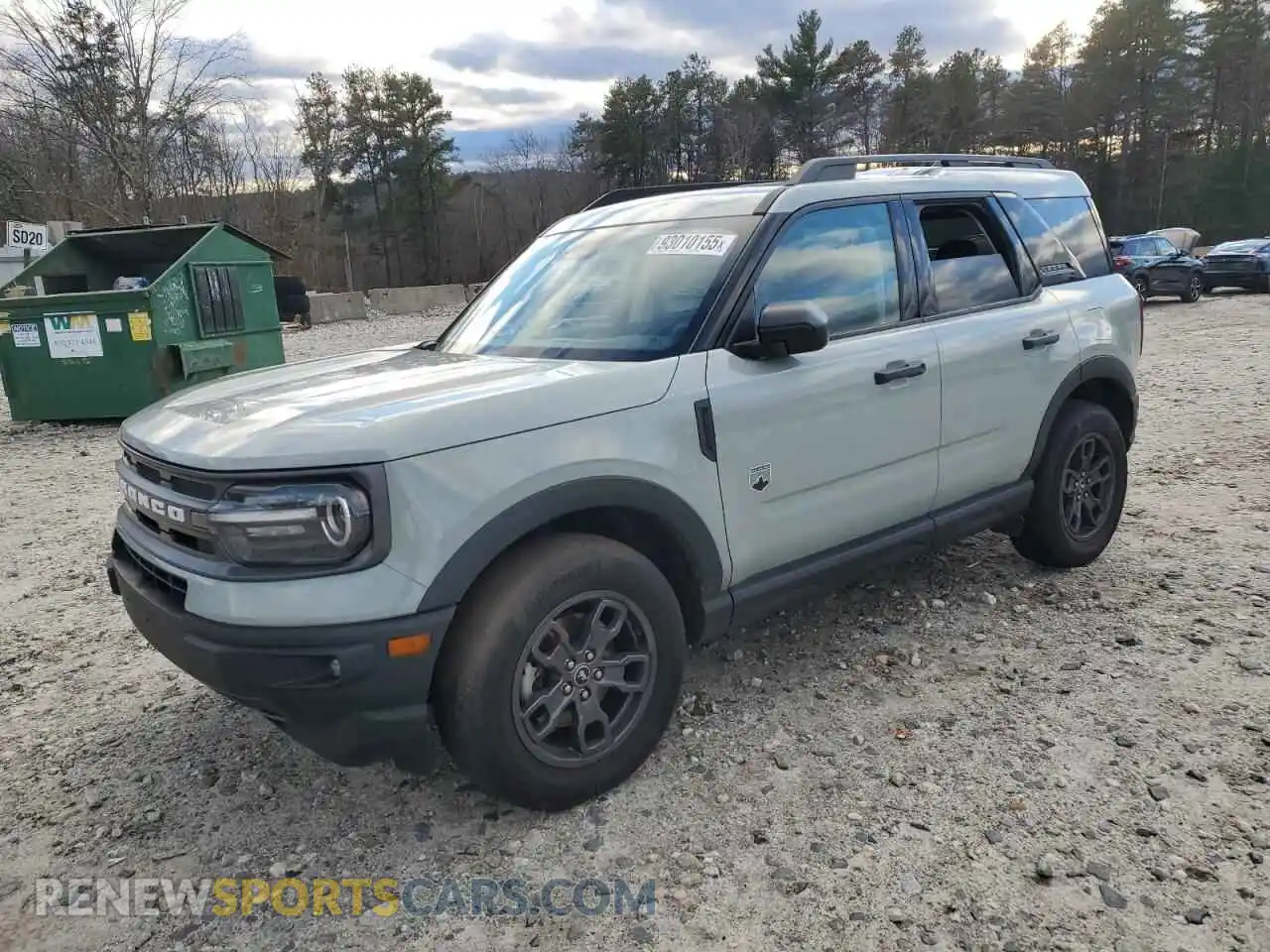 1 Photograph of a damaged car 3FMCR9B66MRA92015 FORD BRONCO 2021