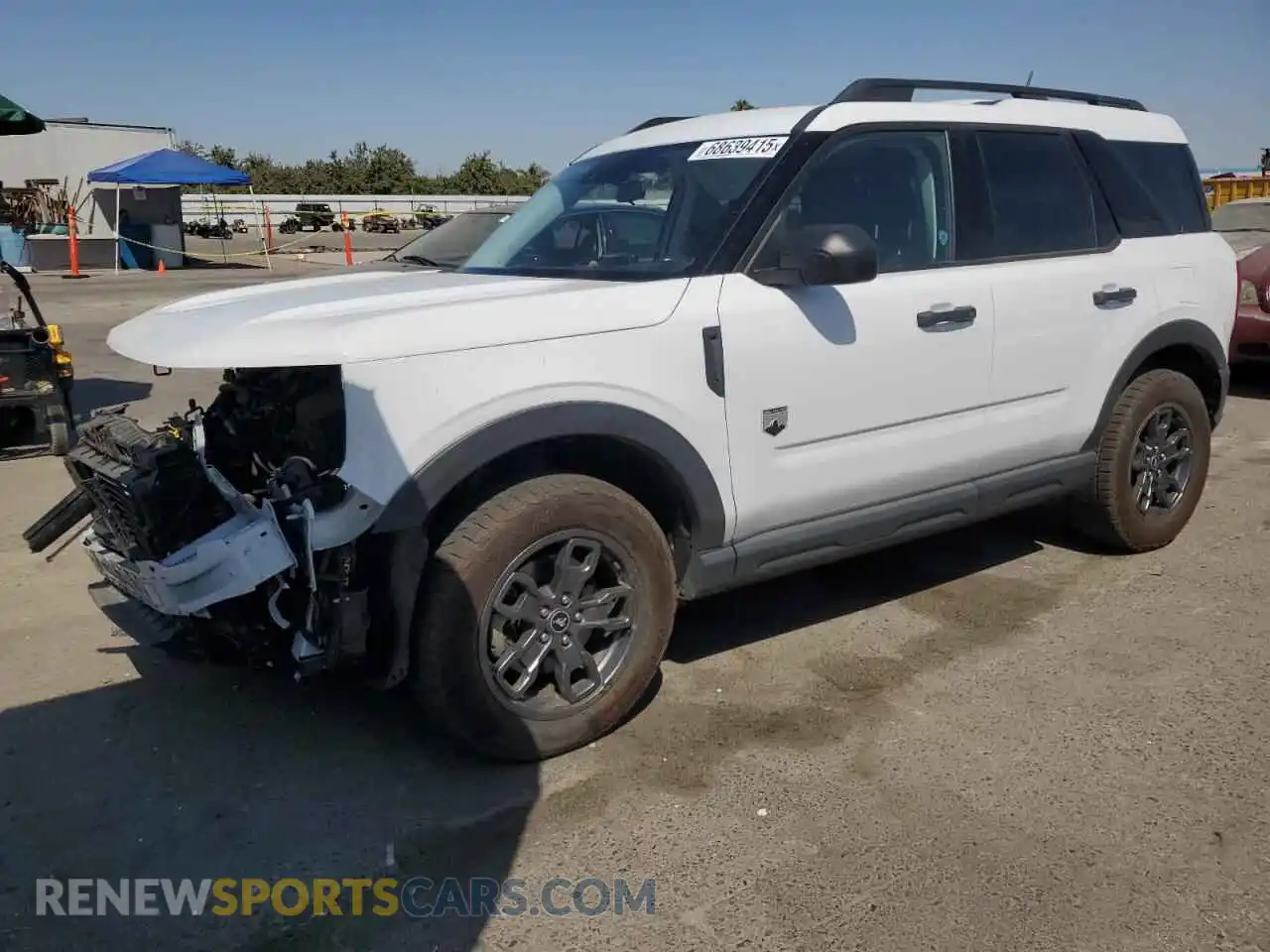 1 Photograph of a damaged car 3FMCR9B66MRB00016 FORD BRONCO 2021