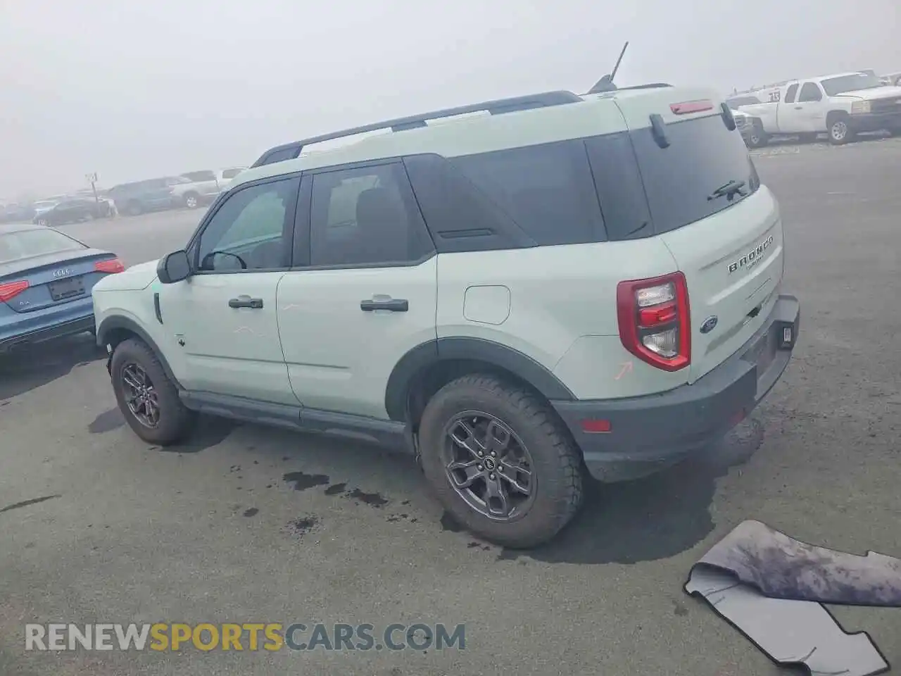 2 Photograph of a damaged car 3FMCR9B66MRB03322 FORD BRONCO 2021