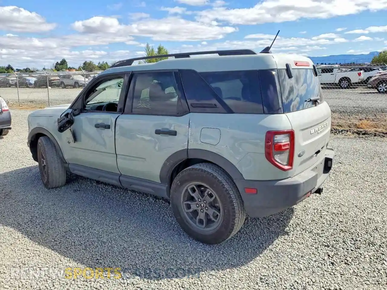 2 fotografías del automóvil dañado 3FMCR9B67MRA10891 FORD BRONCO 2021