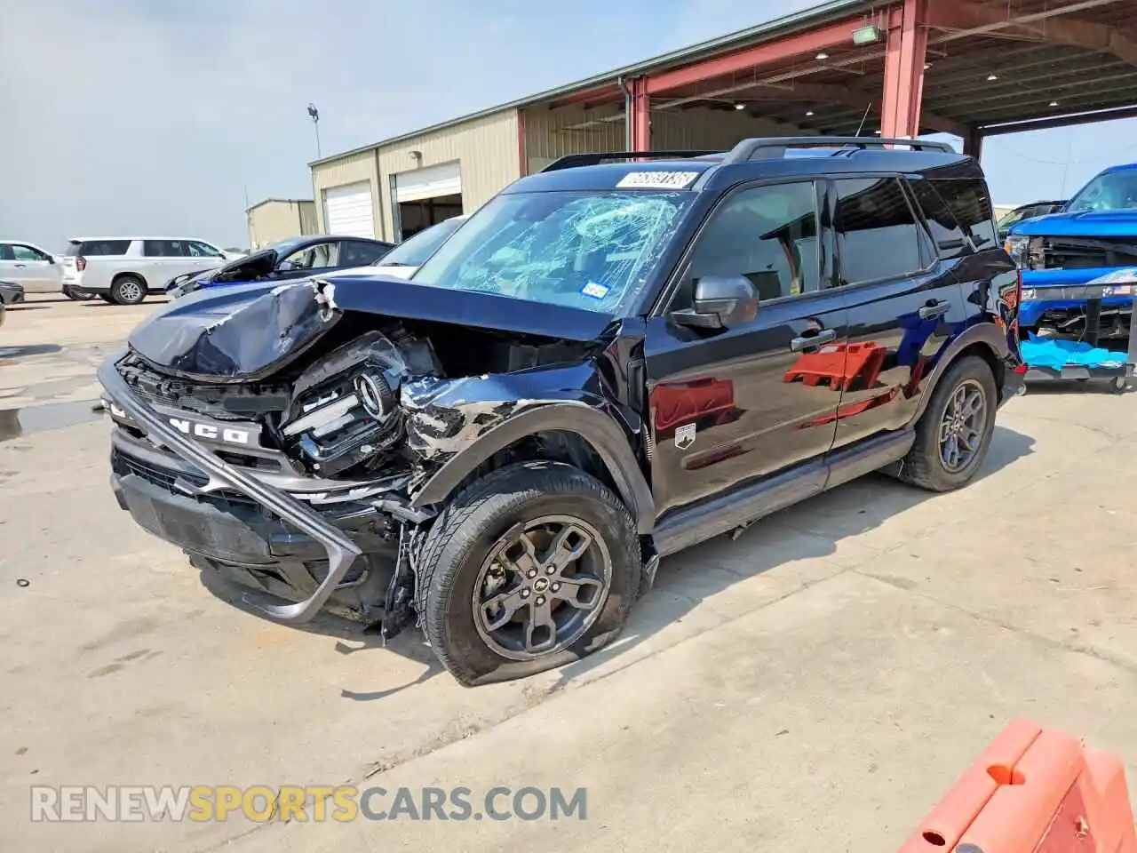 1 fotografías del automóvil dañado 3FMCR9B67MRA11670 FORD BRONCO 2021