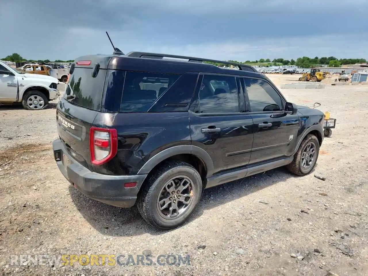 3 Photograph of a damaged car 3FMCR9B67MRA26010 FORD BRONCO 2021