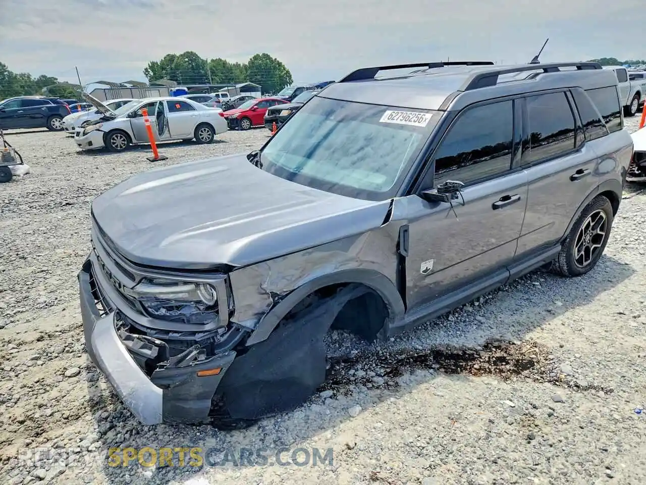 1 Photograph of a damaged car 3FMCR9B67MRA79483 FORD BRONCO 2021