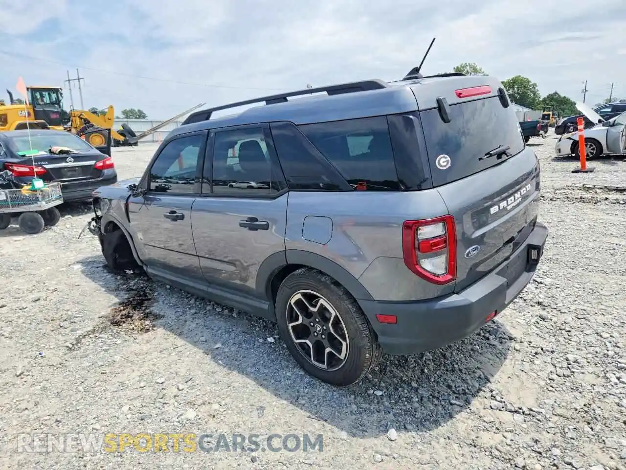 2 Photograph of a damaged car 3FMCR9B67MRA79483 FORD BRONCO 2021