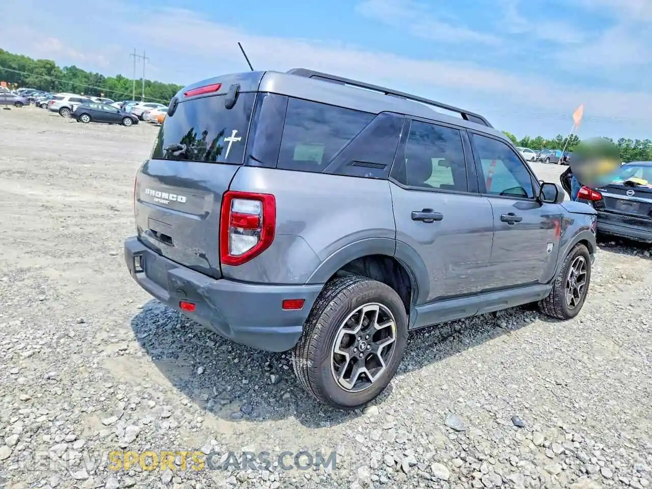 3 Photograph of a damaged car 3FMCR9B67MRA79483 FORD BRONCO 2021