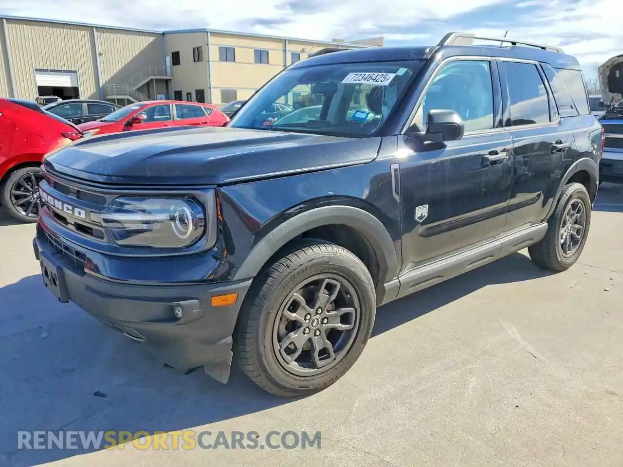 1 Photograph of a damaged car 3FMCR9B67MRB00865 FORD BRONCO 2021